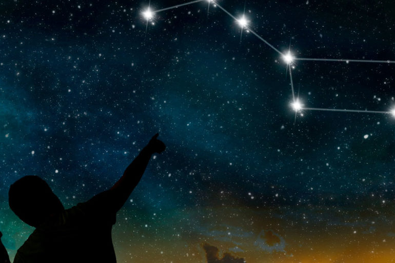 noche de estrellas, platalea, cielo estrellado, Huelva, cosmología