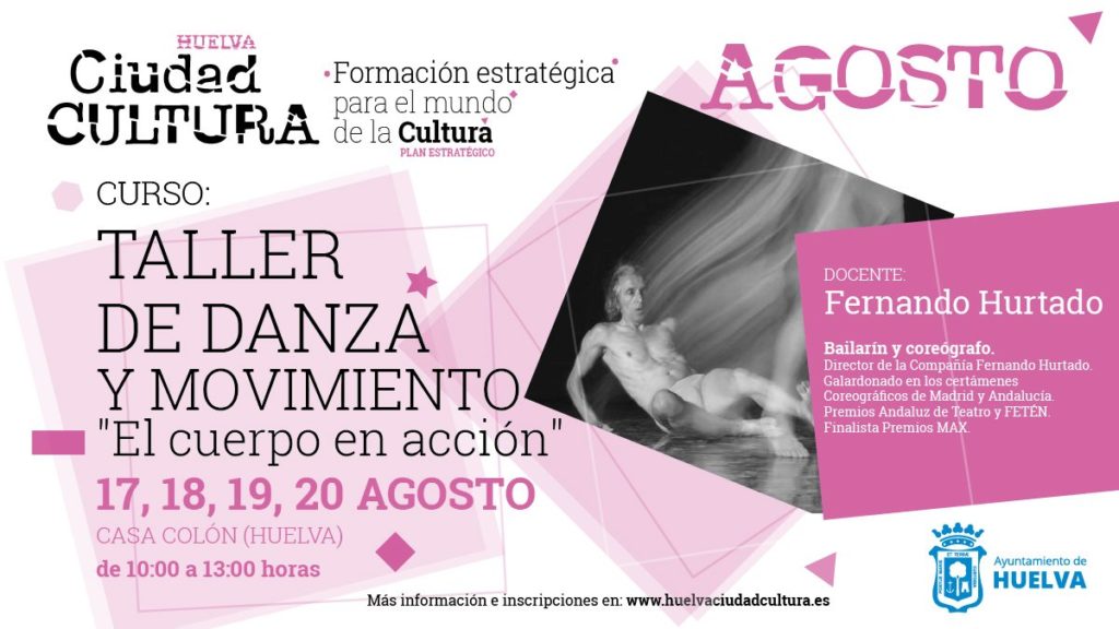 Taller de Danza y movimiento Huelva Fernando Hurtado Verano 2020