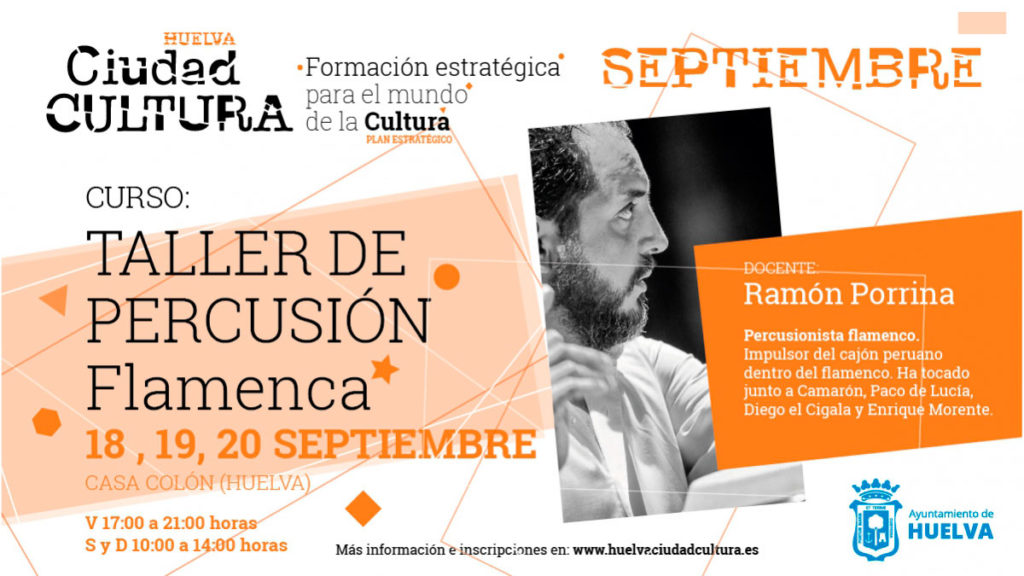 taller percusión flamenca curso 2020 verano