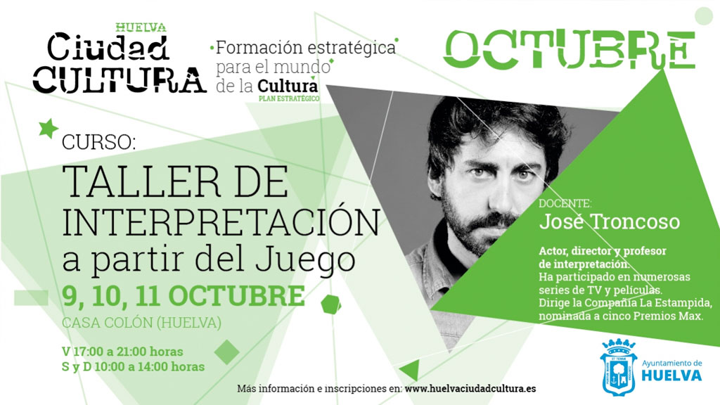 Taller interpretación a partir del juego Huelva octubre 2020 José Troncoso