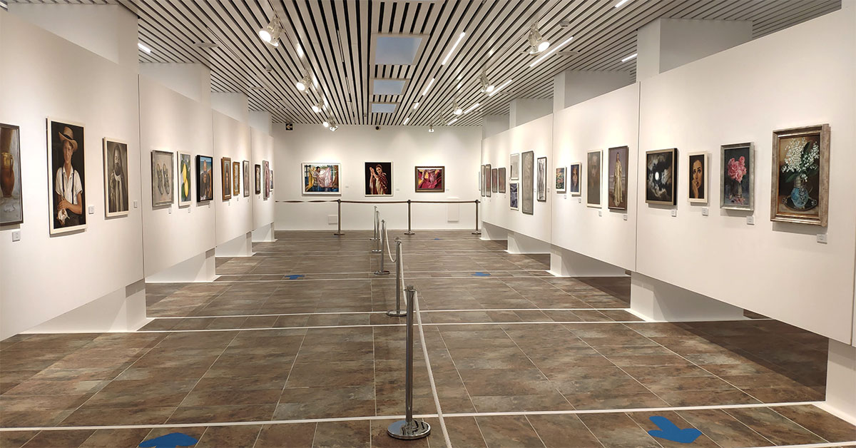 Exposición de pintura Todos Crean sala de la Provincia