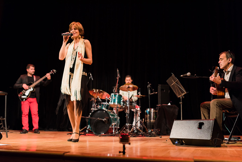 Marta Santamaría en concierto Bossa Nova Corrales Huelva 