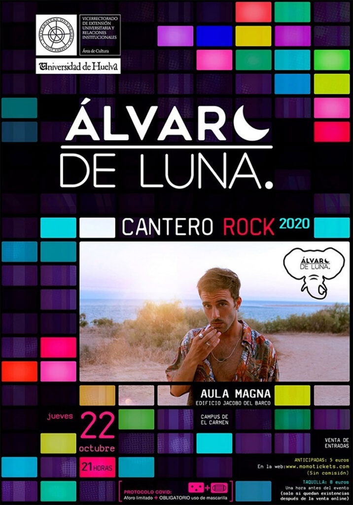 alvaro de luna cantero 2020 eventos en Huelva