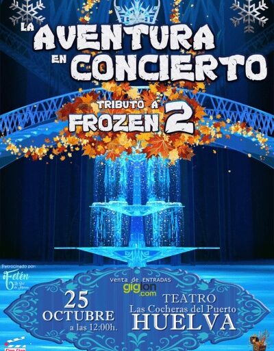 frozen 2 cocheras del puerto Huelva niños musical