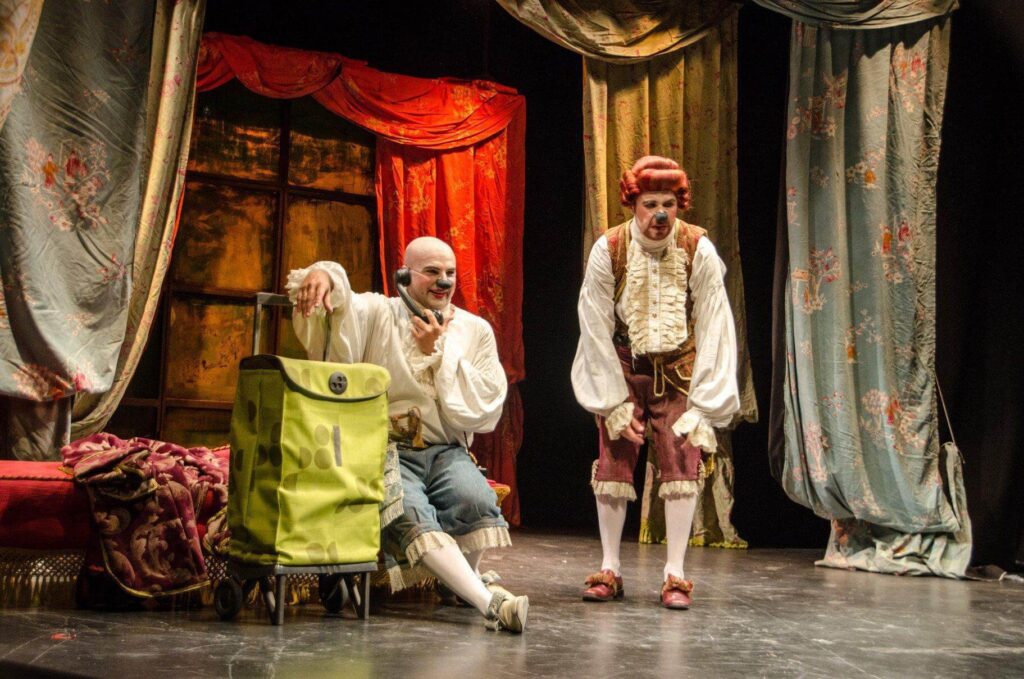 Estocolmo de Sindrome Clown, teatro que versiona los cuentos de Chéjov desde la carcajada
