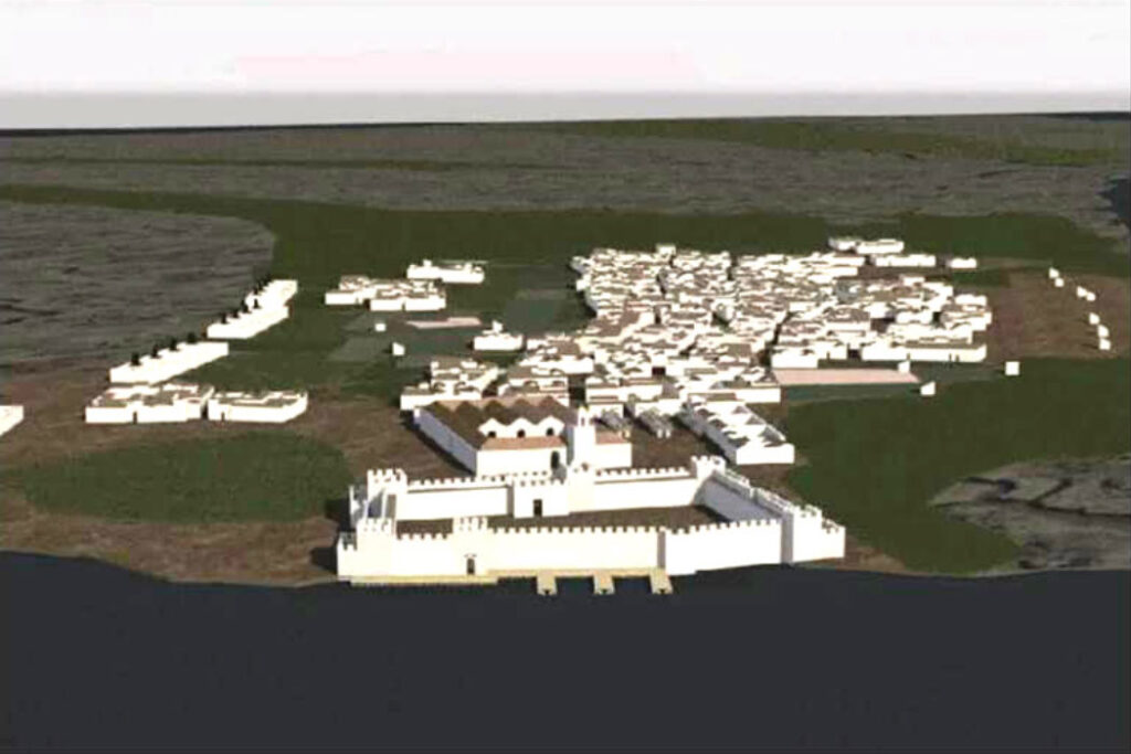 isla saltes reconstruccion eventos en Huelva