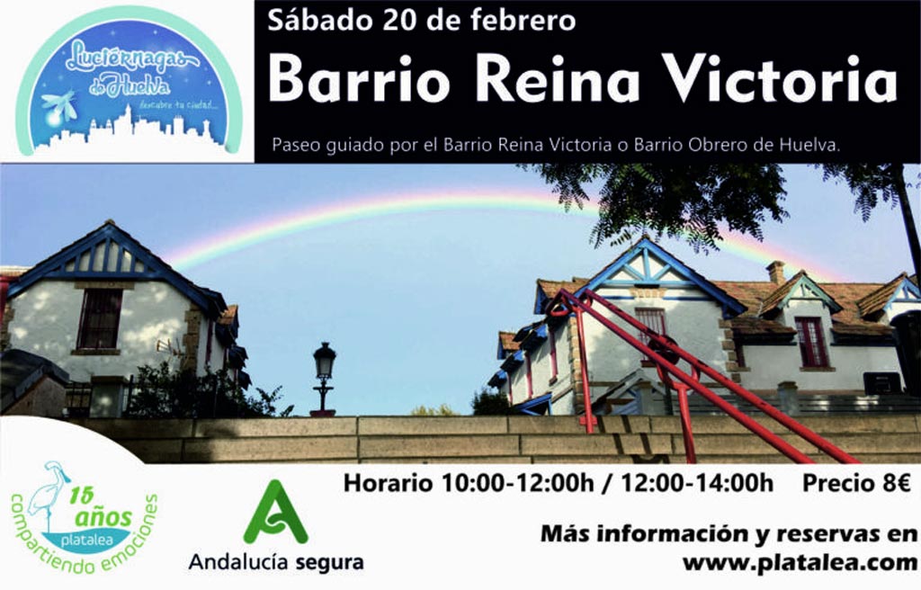 Visita guiada Barrio Obrero de Huelva con Platalea actividades