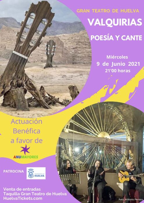 valquirias poesia y cante a beneficio de anumayores eventos en Huelva