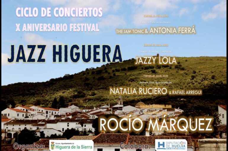 jazz higuera 2021 Antonia ferra Natalia Ruciero Rocio Marquez Jazzy Lola conciertos