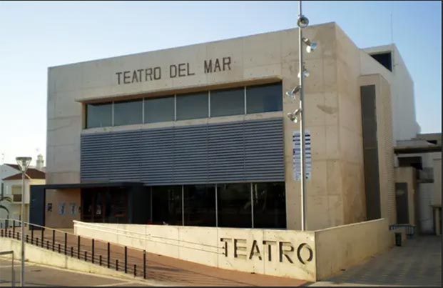 teatro de mar plaza de las artes punta umbria