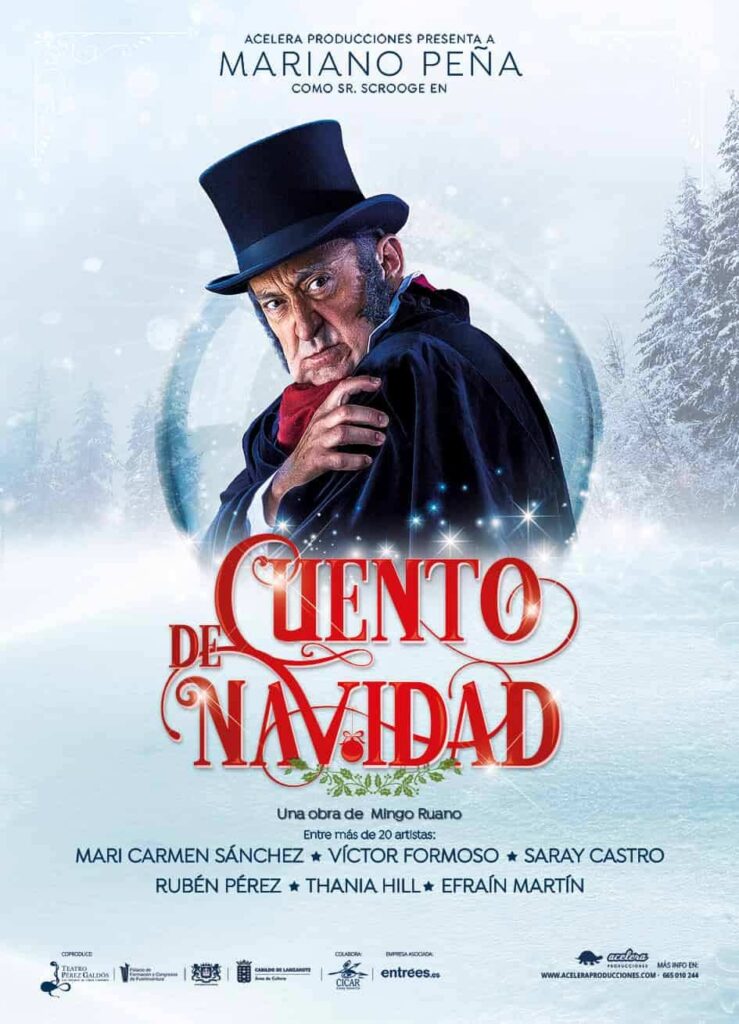 Cuento de Navidad, el clásico musical navideño llega a Huelva con Mariano Peña