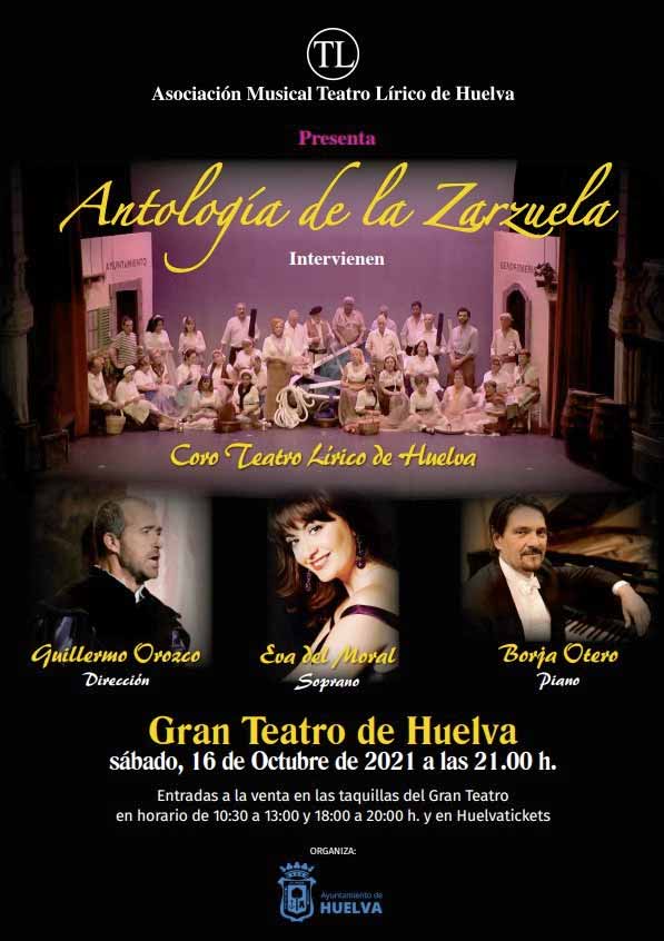 antologia de la zarzuela coro teatro lirico de Huelva