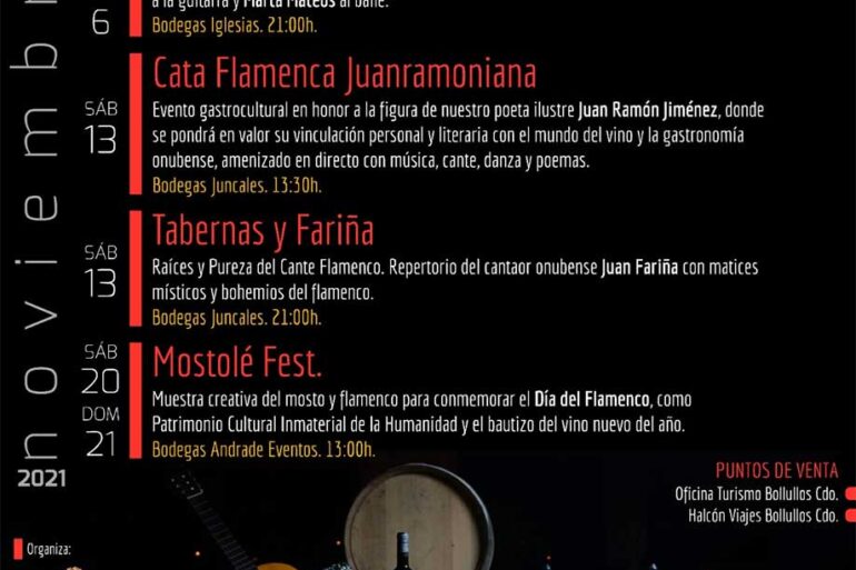 flamencondado entrevinos bollullos par del Condado noviembre 2021 flamenco