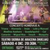 noche andaluza homenaje al rock andaluz Aracena 4 de diciembre
