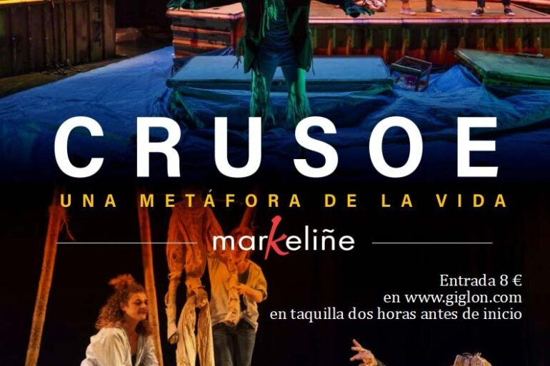 Crusoe una.metafora de la vida teatro familiar Punta Umbria