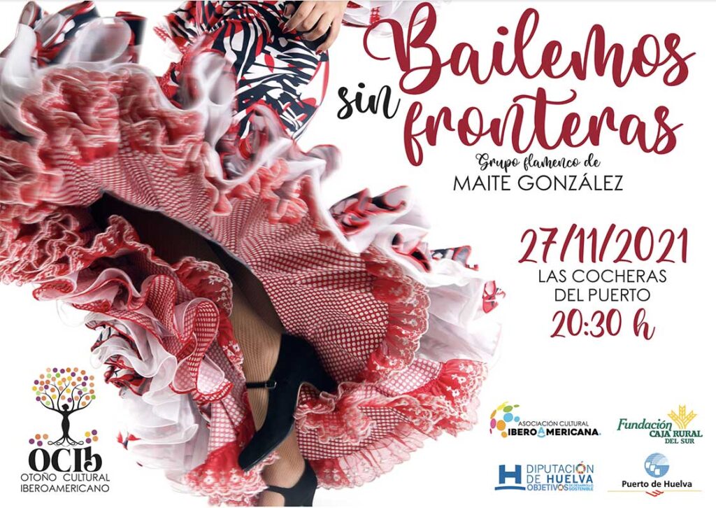 bailemos sin fronteras grupo flamenco de maite gonzalez 27 noviembre cocheras del puerto 2021