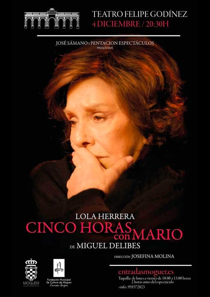 lola herrera cinco horas con mario 4 de diciembre 2021