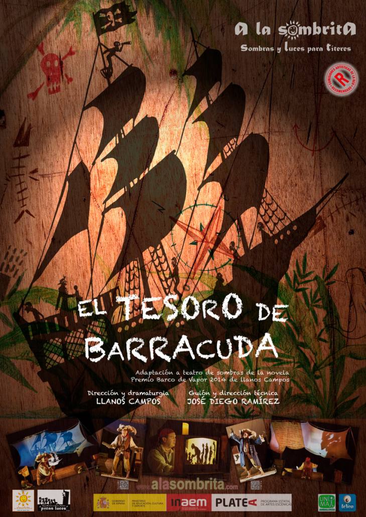 teatro el tesoro de barracuda sombras chinescas titeres