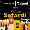 Ciclo de musica Sefardi Cajasol Huelva Diciembre 2022