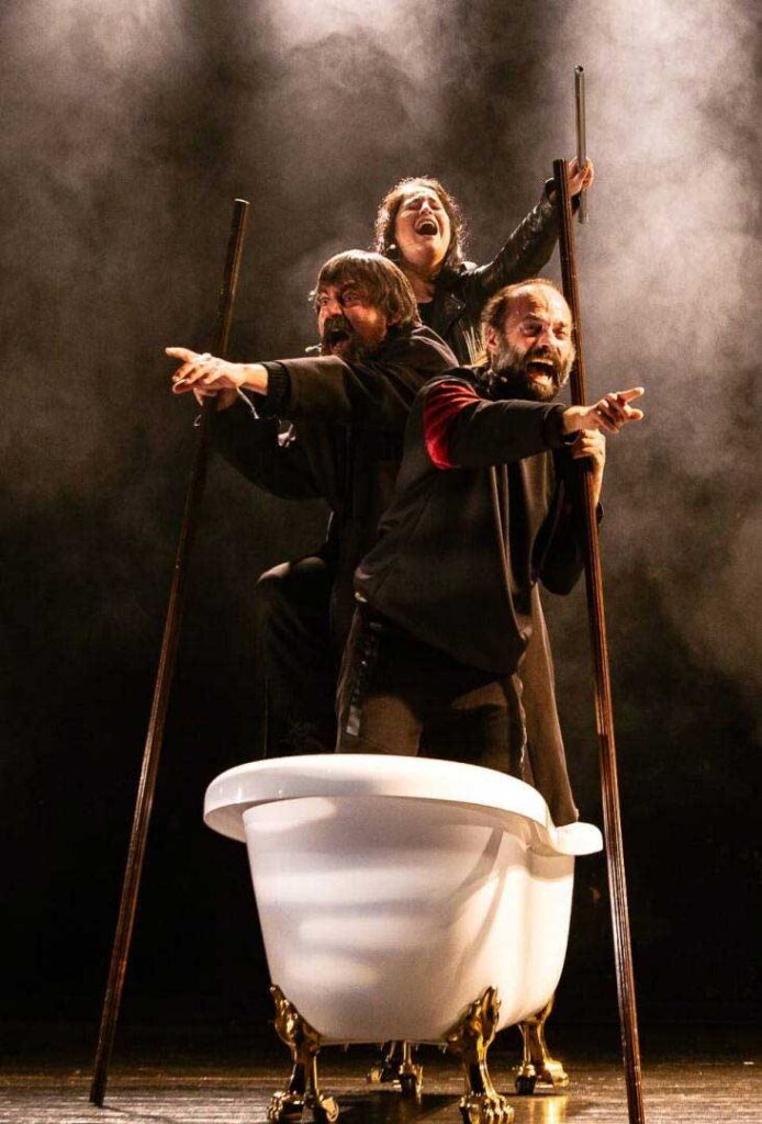 Conquistadores teatro comedia