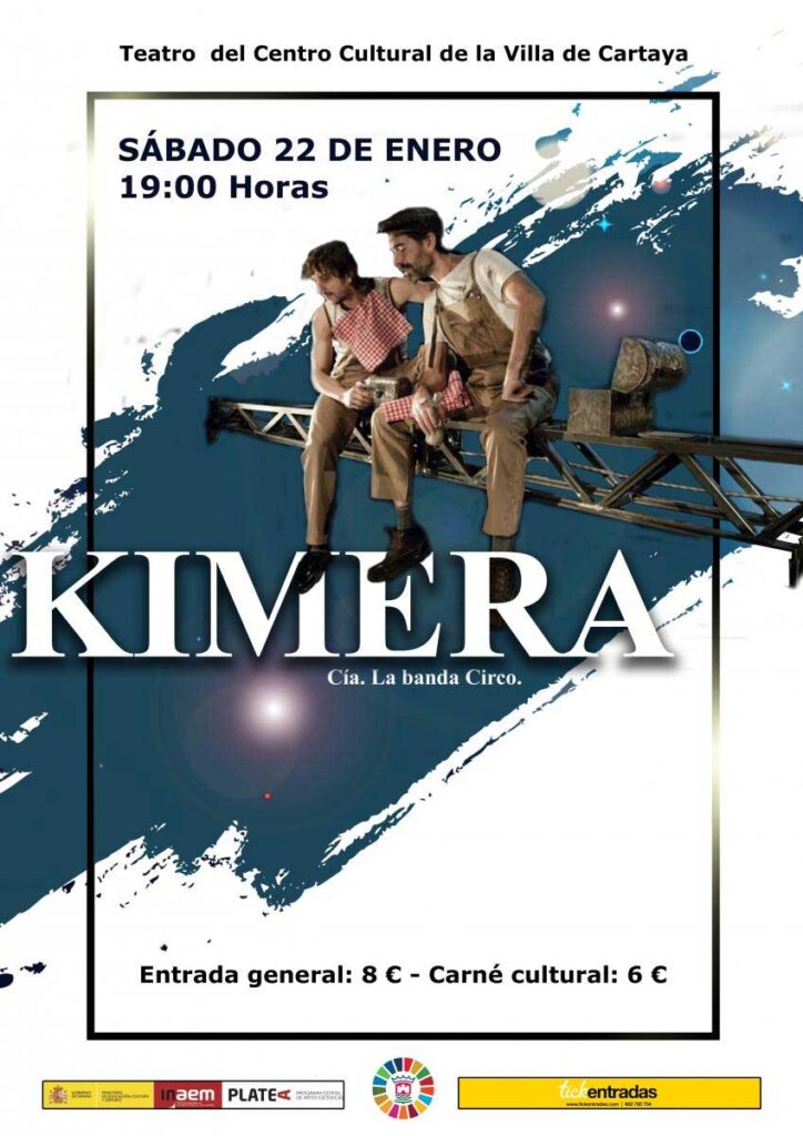 Kimera la banda circo 22 enero 2022 Cartaya Teatro