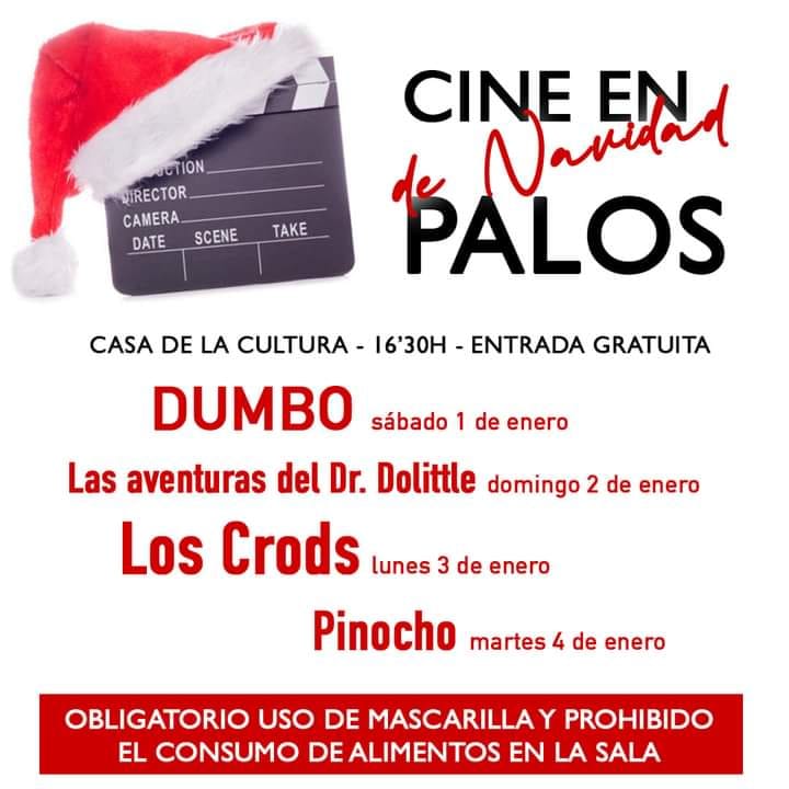 cine en Palos de la Frontera Navidad enero