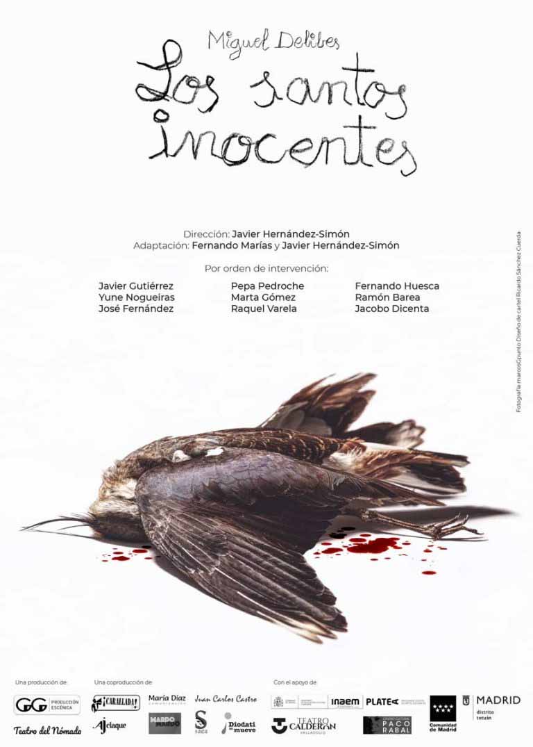 los santos inocentes teatro Aracena 23 abril 2022 22 de abril Gran Teatro de Huelva