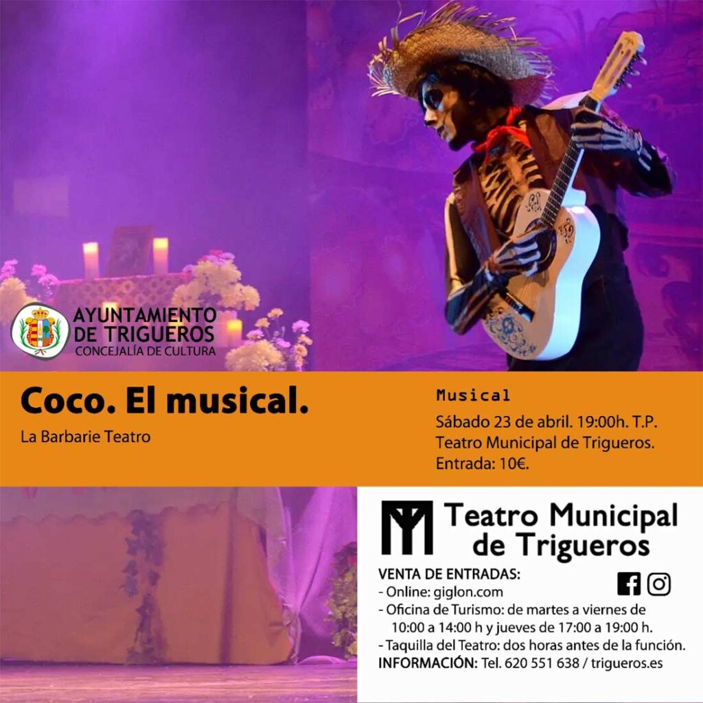 Coco musical trigueros 23 abril 2022