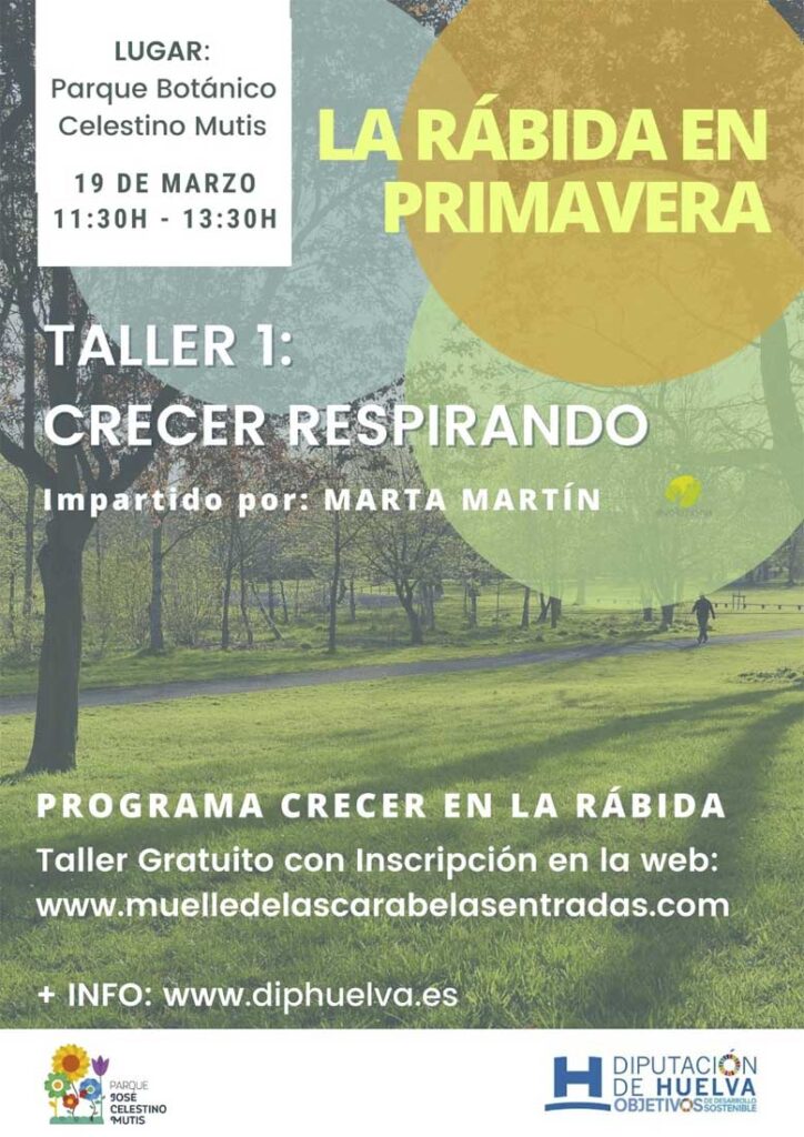 Taller crecer respirando celestino mutis marta martin la rabida 19 marzo 2022