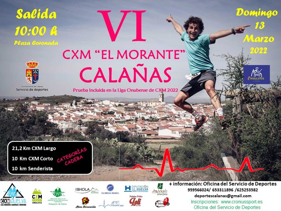 carrera x montana calanas 13 de marzo 2022