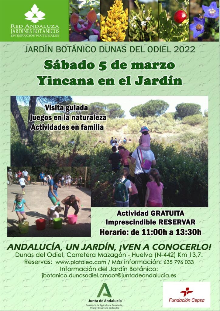 yincana en el jardin 5 de marzo ninos actividades gratuitas