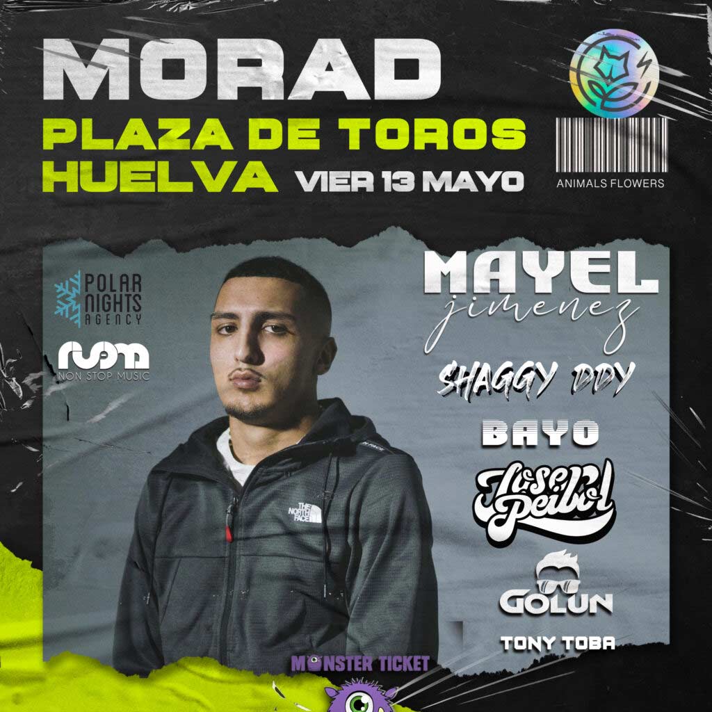 Morad Mayel jimenez Shaggy 13 de mayo plaza de toros Huelva 2022