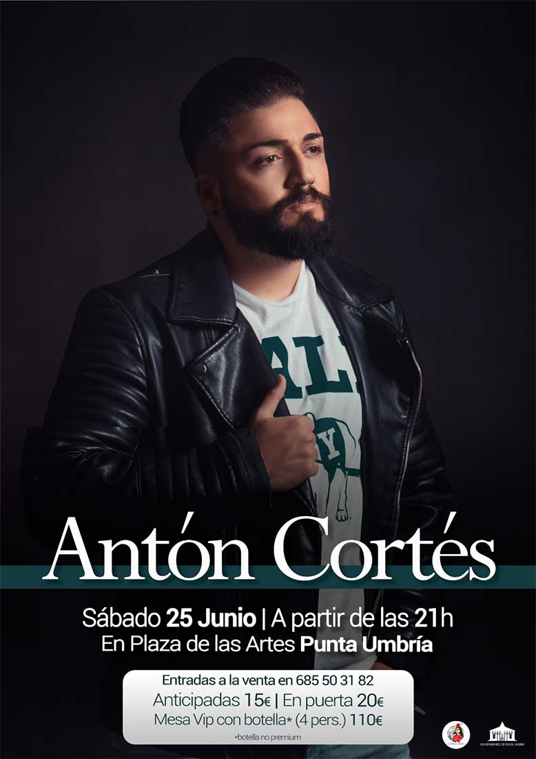 Anton Cortes plaza de las artes Punta Umbria 2022 25 de junio