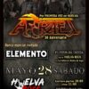 Azrael en concierto Huelva 28 de mayo elemento Huelva rock 2022