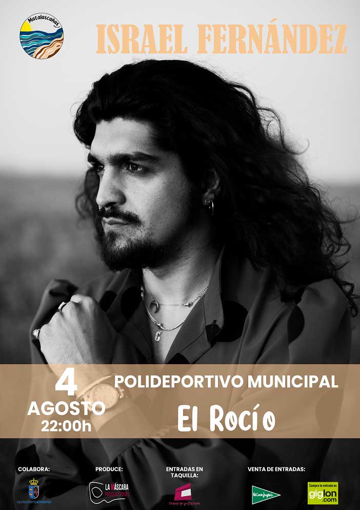 Israel Fernandez Flamenco en El Rocio 4 de agosto 2022 polideportivo municipal