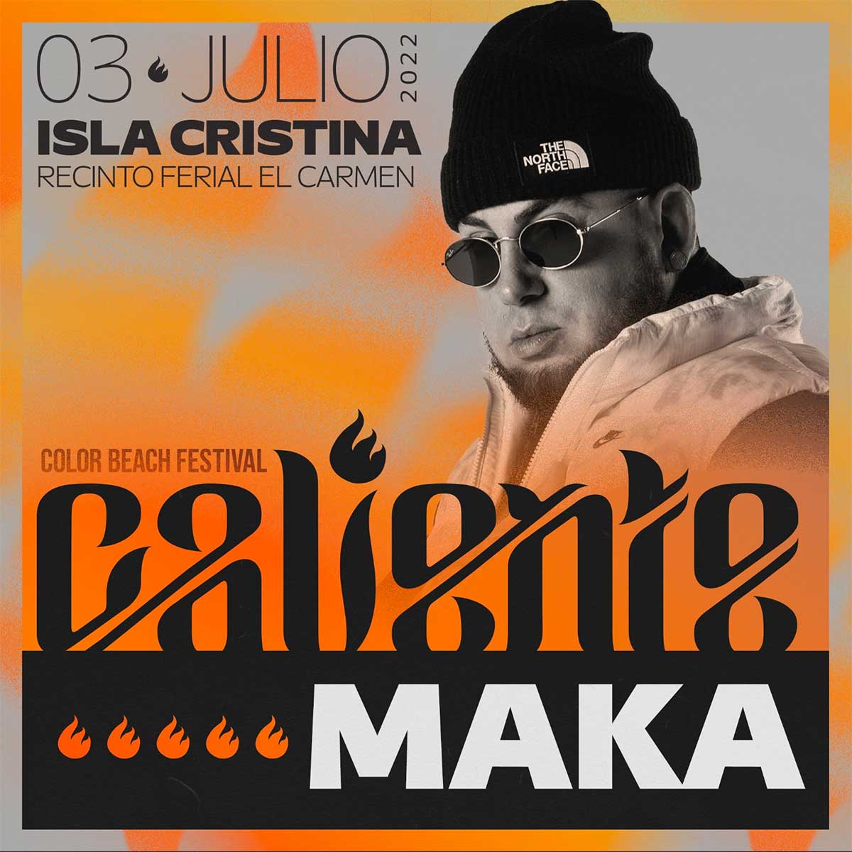 caliente festival Isla Cristina el maka