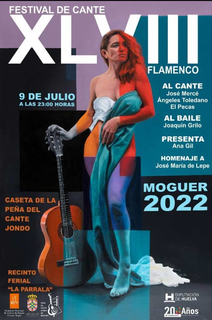 Festival de Cante Flamenco de Moguer 2022 cartel 9 de julio Jose Merce