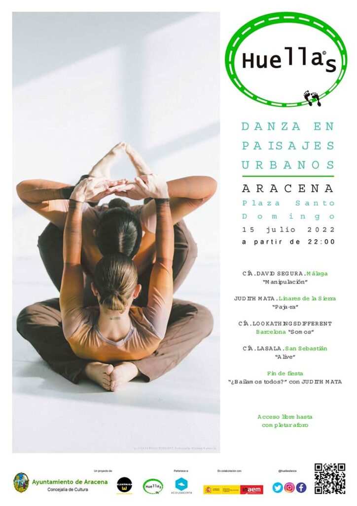 Aracena Danza en paisajes urbanos 15 de julio 2022 Plaza Santo Domingo