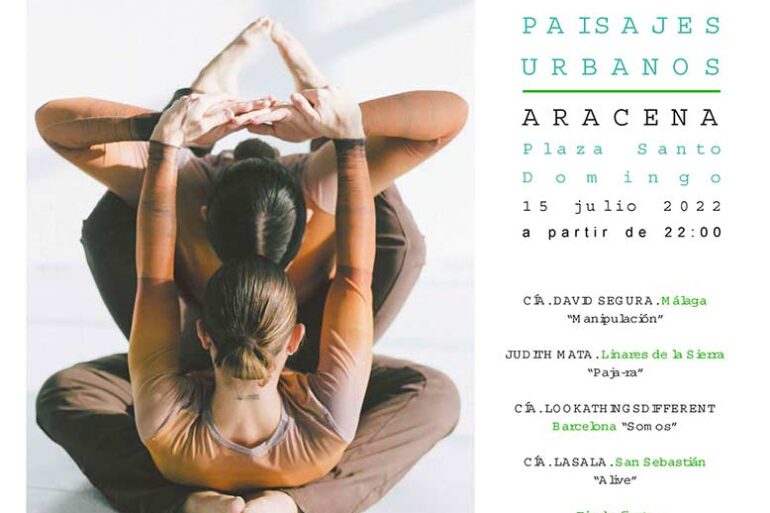 Aracena Danza en paisajes urbanos 15 de julio 2022 Plaza Santo Domingo
