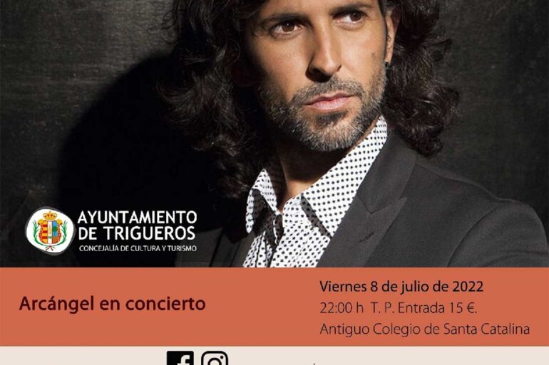 Arcangel en concierto Trigueros Julio 2022