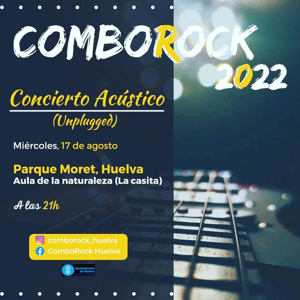 ComboRock concierto acustico 17 de agosto parque moret