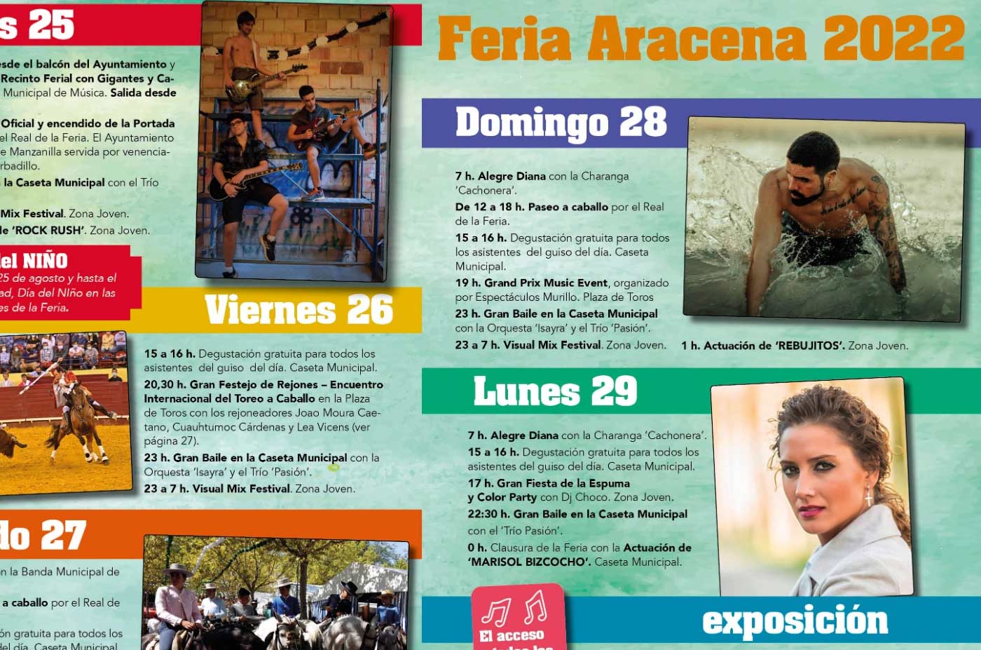 Feria de Aracena agosto 2022