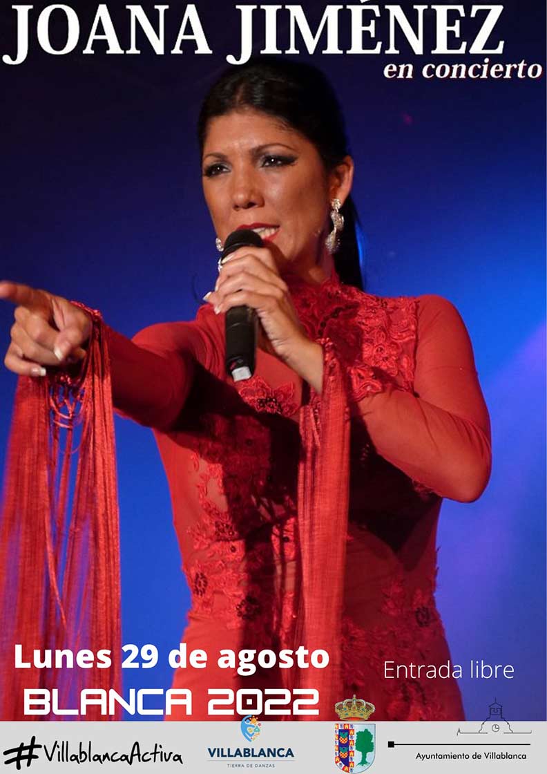 Joana Jimenez en las fiestas de Villablanca 2022