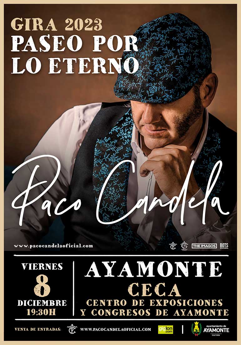 Paco Candela en Ayamonte 8 de diciembre 2023