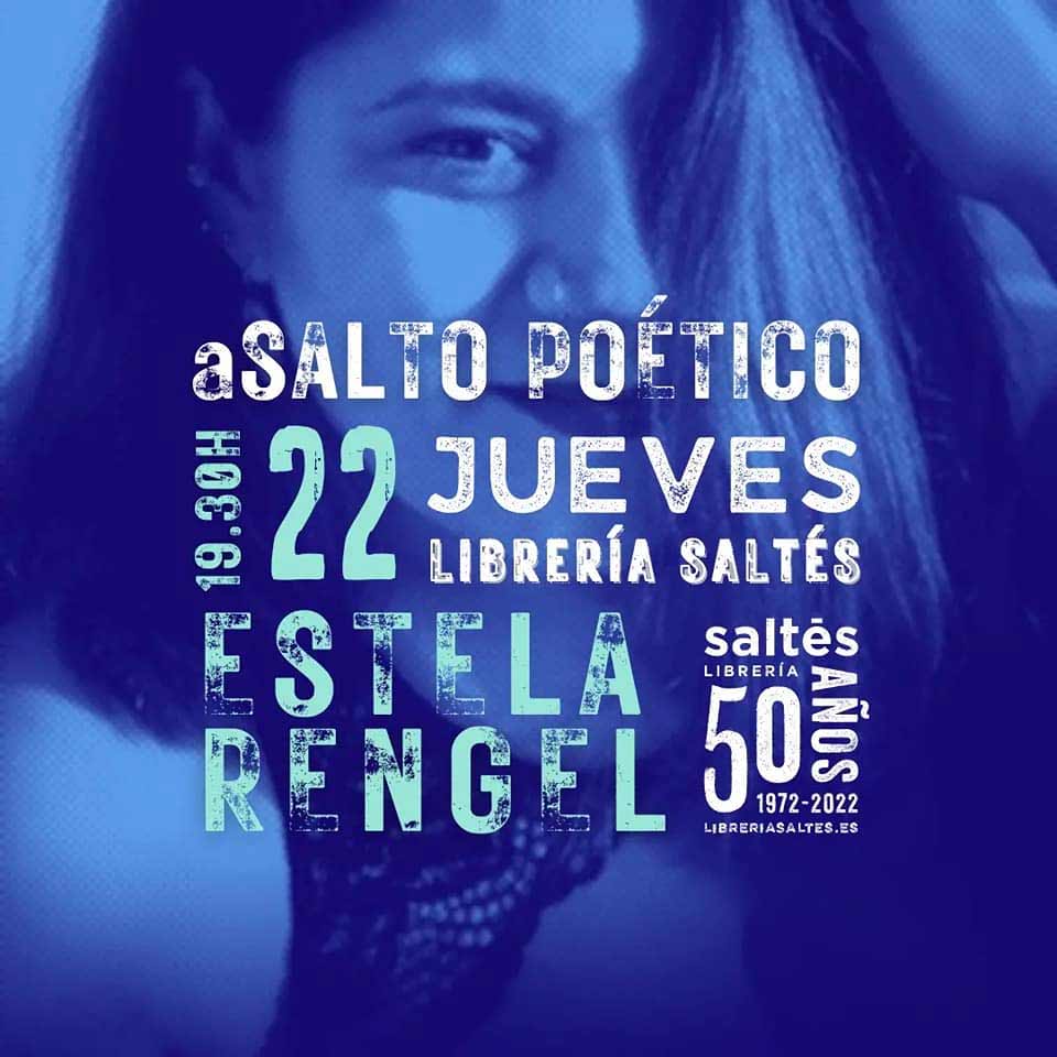 Asalto Poetico Estela Rengel libreria saltes 22 de septiembre