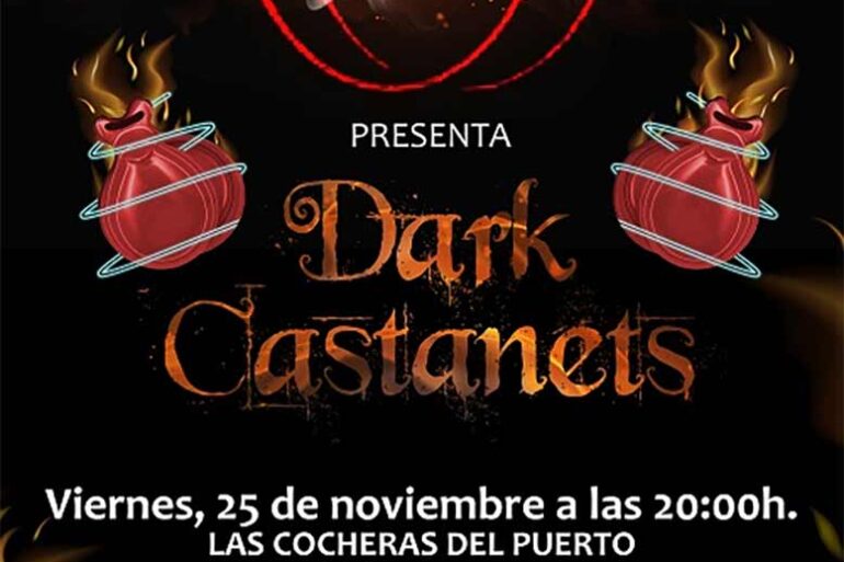 Dark Castanets Huelva 2022 25 y 26 de noviembre benefico castanuelas