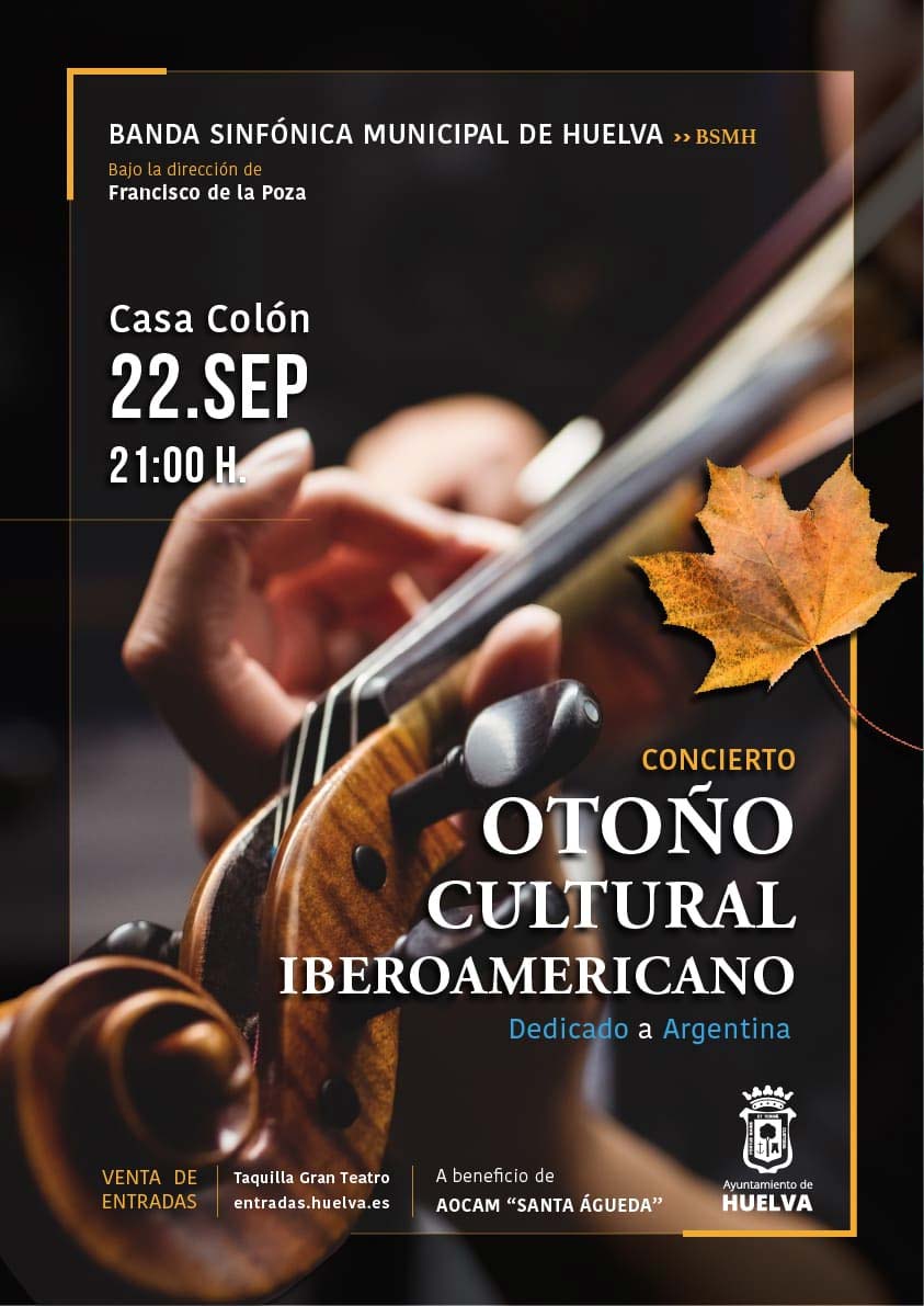 Otono Cultural Iberoamericano 22 de septiembre concierto sinfonico dedicado a Argentina