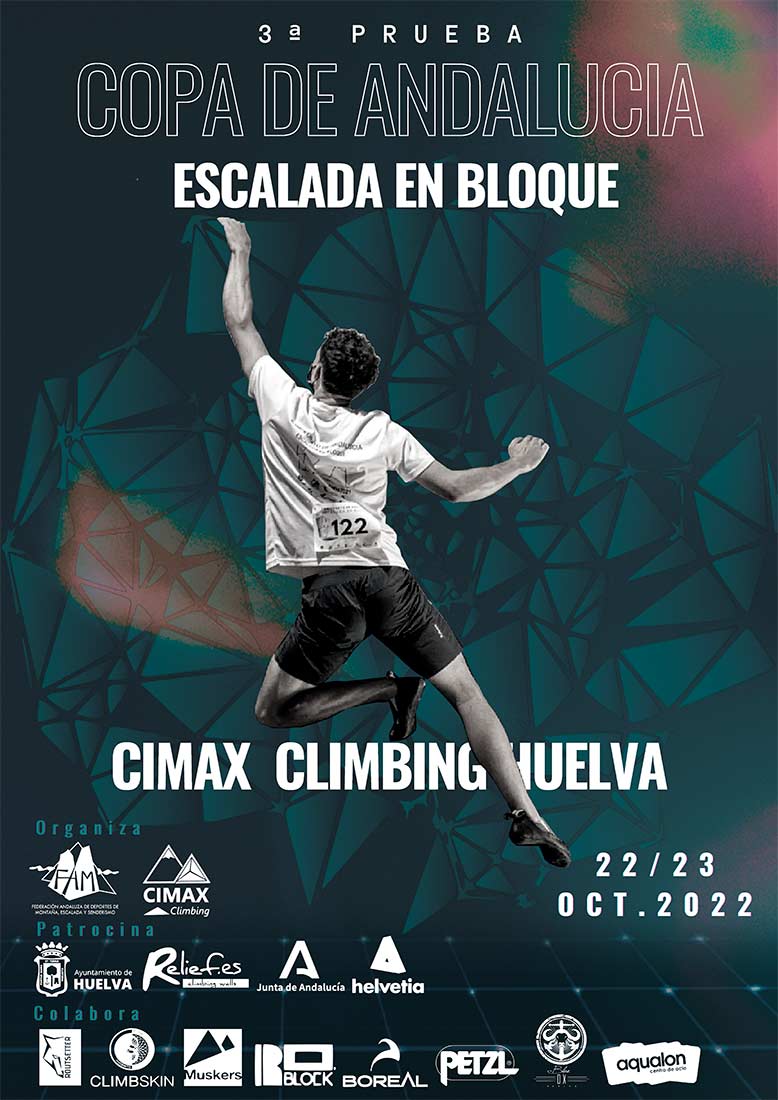 Copa de Andalucia de escalada en bloque 22 y 23 de octubre 2022