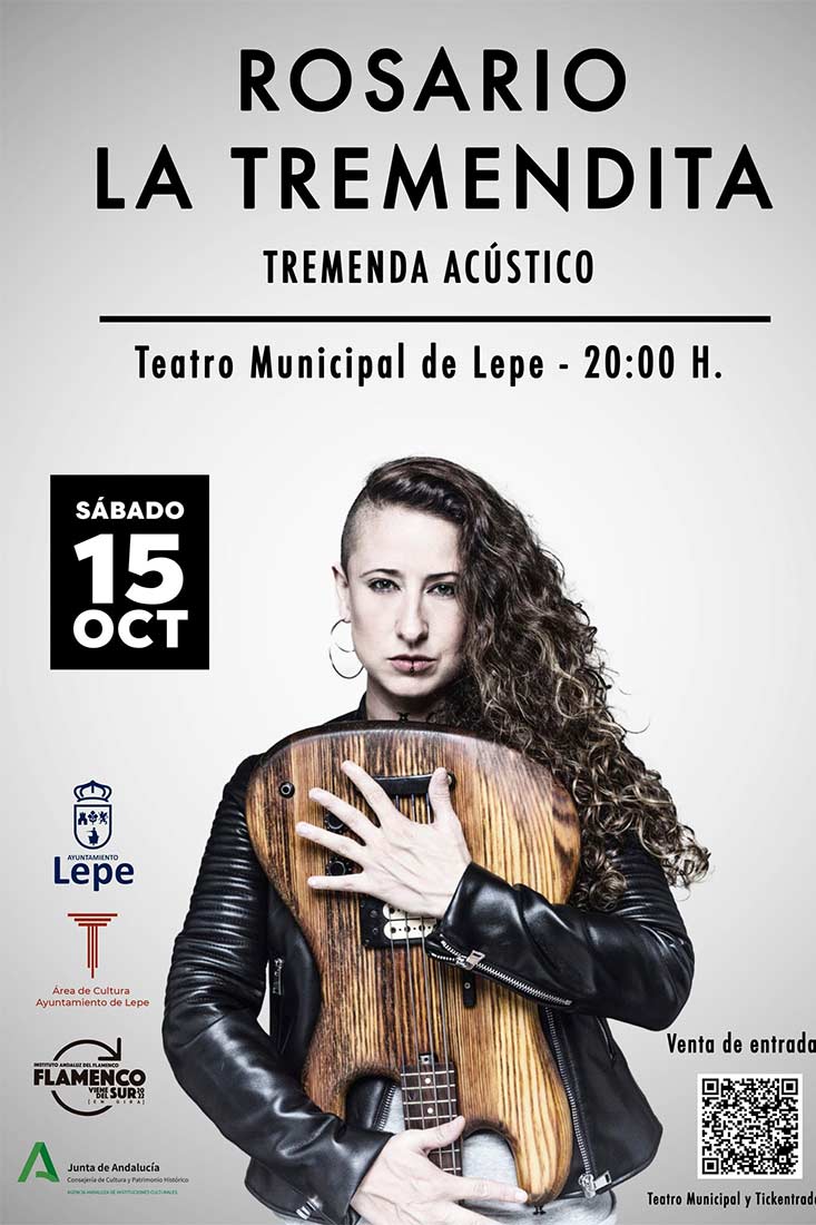 Rosario la Tremendita flamenco en Lepe 15 de octubre 2022