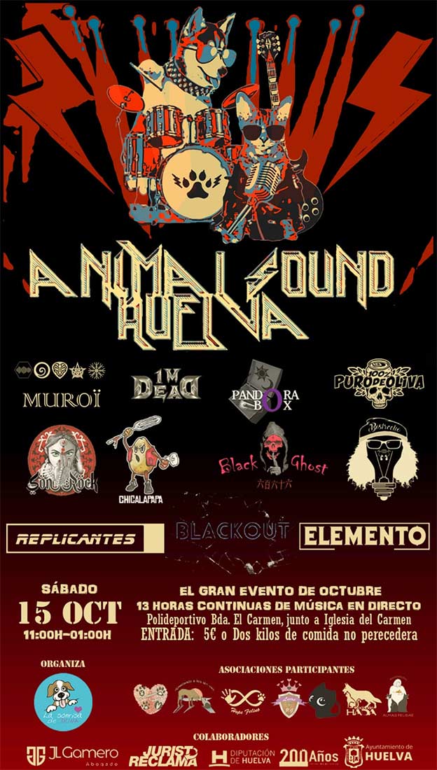 animal sound Huelva 15 de octubre